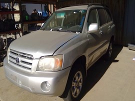 2005 TOYOTA HIGHLANDER, SILVER, 3.3L, AT, FWD,   Z26319